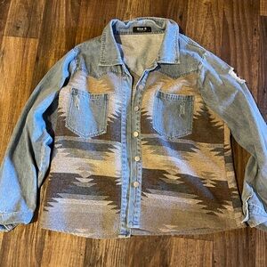 Western denim jacket